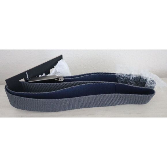 Under Armour Unisex OSFM Pitch Gray/Academy UA 2.0 Reversible Webbing Golf Belt - Picture 2 of 5